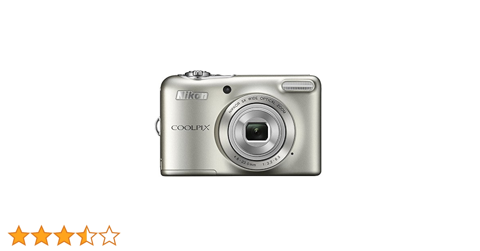Amazon | Nikon デジタルカメラ COOLPIX L32 シルバー 光学5倍